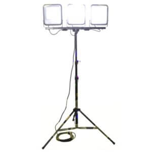 Alternative view of <b>Maszt LM3x200MF/3M IP66</b><br>doskonały do akcji ratowniczych<br>💡x3 | ↕ 3m | ✨ 600W | ☀ 800 m²