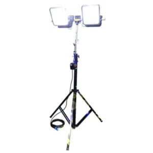 Alternative view of <b>Maszt LM4x200MRF/4M IP66</b><br>idealne światło i odporny na upadki<br>💡x4 | ↕ 4m | ✨ 800W | ☀ 1200 m²